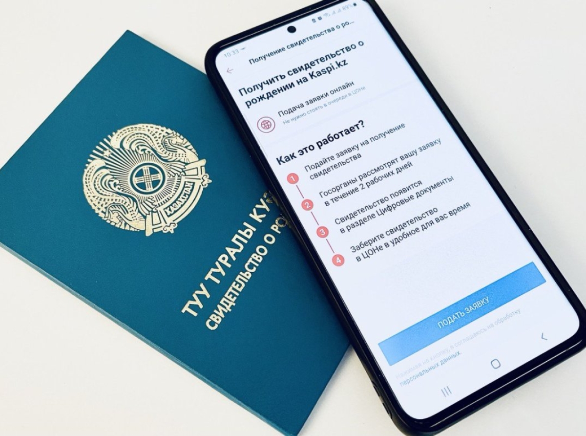 Подать заявку на получение свидетельства о рождения ребенка в РК можно онлайн