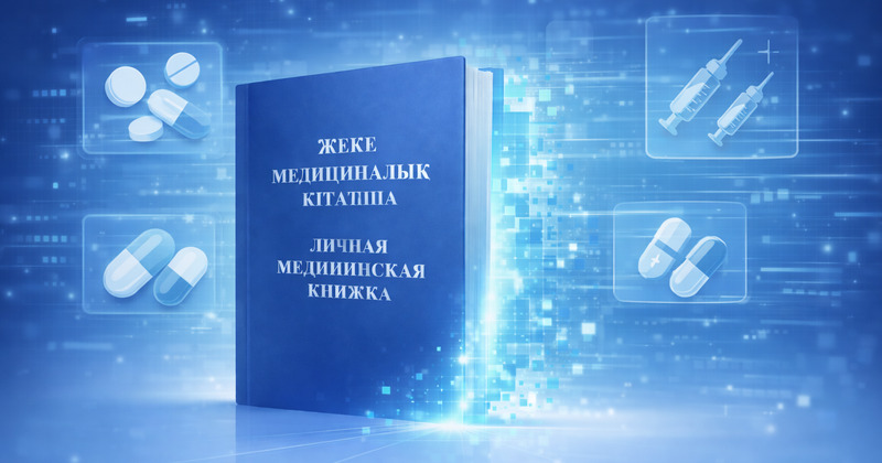 Минздрав Казахстана переводит контроль за медицинскими книжками в цифровой формат
